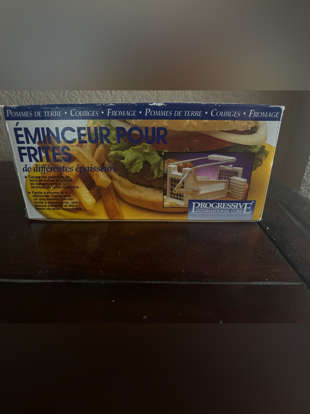Progressive International French Fry Cutter - White